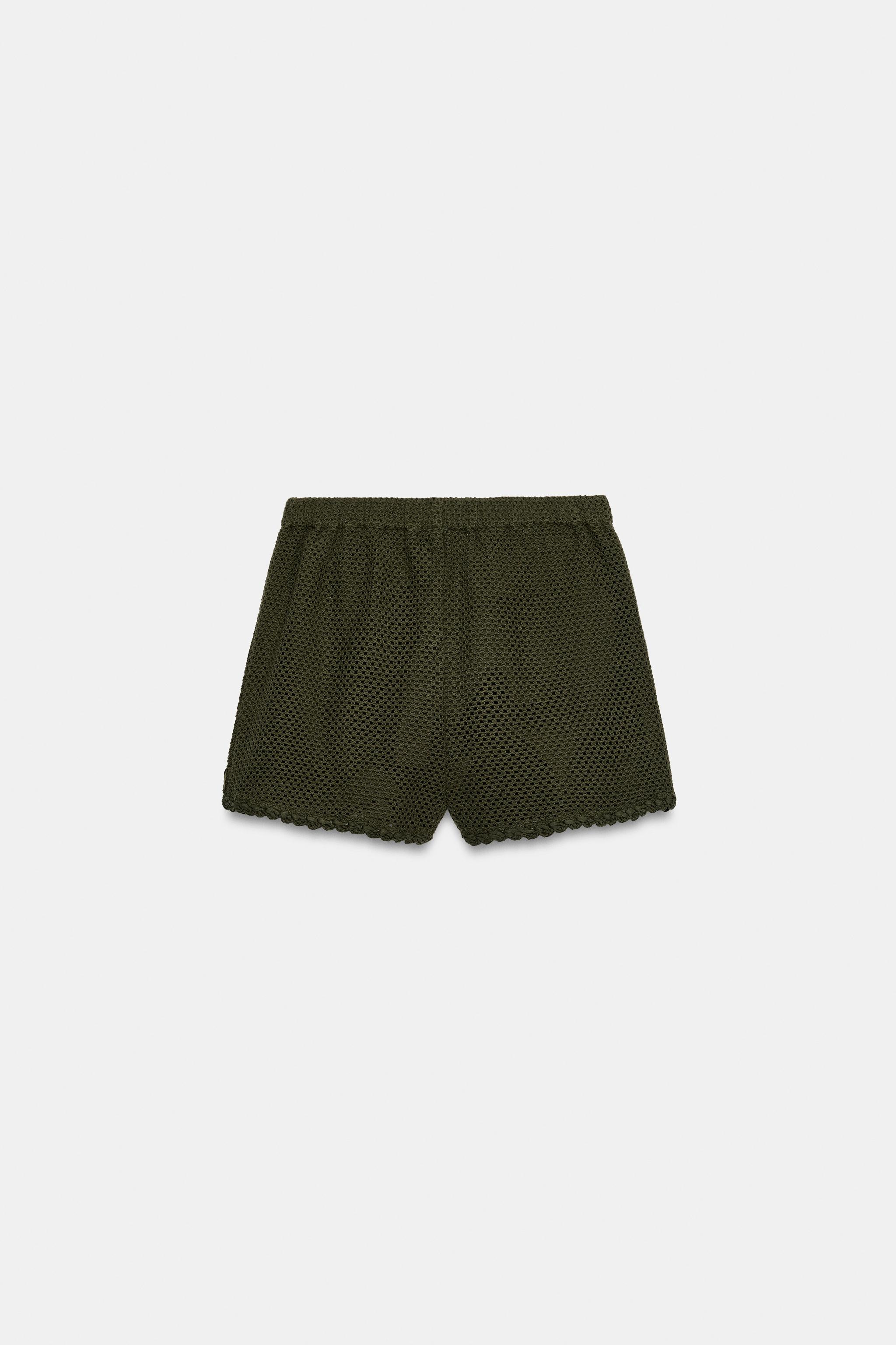 CROCHET COMBINATION SHORTS